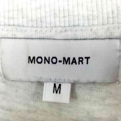 モノマート MONO-MART ロゴ刺繍 スウェット半袖Tシャツ メンズ JPN:M