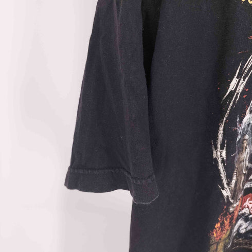 00S ALSTYLE ボディ LOCKUP DEMONIZATION 大判 プリント S/S Tシャツ メンズ import:XL