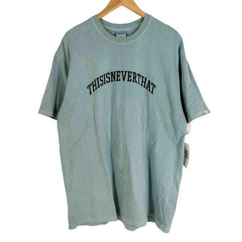 ディスイズネバーザット thisisneverthat Arch-Logo Tee ネバザ メンズ JPN:XL