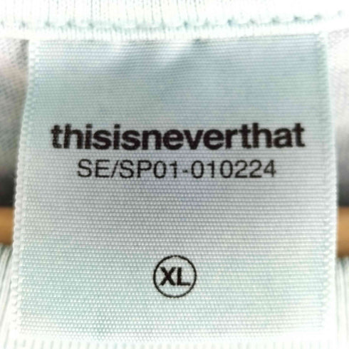 ディスイズネバーザット thisisneverthat Arch-Logo Tee ネバザ メンズ JPN:XL