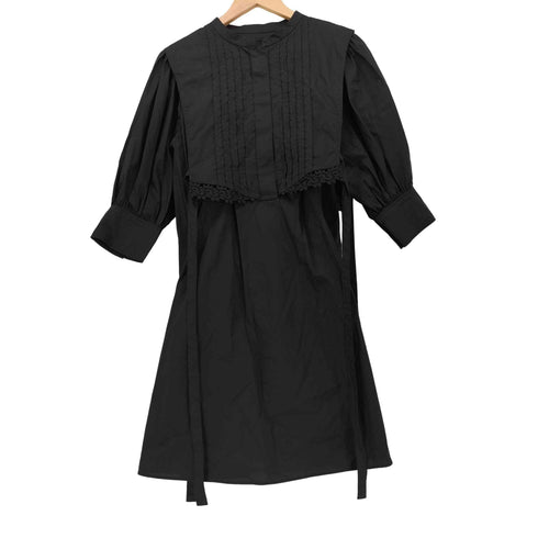 リリーブラウン Lily Brown 22SS ピンタック デザイン ミニ ワンピース レディース ONE SIZE
