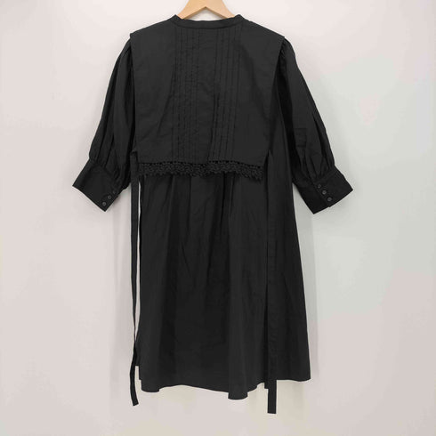 リリーブラウン Lily Brown 22SS ピンタック デザイン ミニ ワンピース レディース ONE SIZE