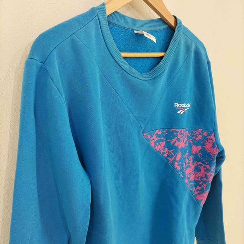 リーボッククラシック REEBOK CLASSIC バイアスシームデザイン バイカラースウェット メンズ JPN:L