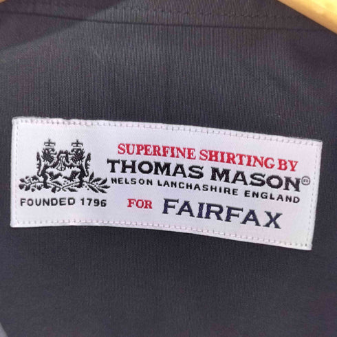 トーマスメイソンフォーフェアファクス THOMAS MASON for FAIRFAX ワイドスプレッドポプリンシャツ メンズ 16/41
