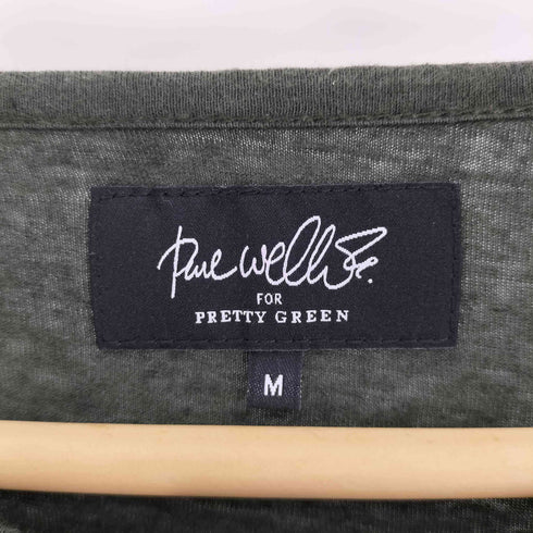 プリティーグリーン Pretty Green PAUL WELLER コットン リネン カットソー メンズ import:M