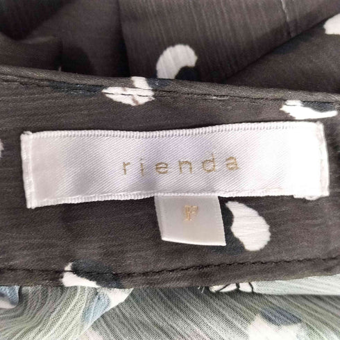 リエンダ rienda 23SS マルチパターン ボウタイ BLS レディース FREE