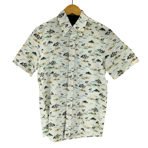 フェアファックス FAIRFAX S/S 総柄シアサッカーシャツ メンズ JPN:2