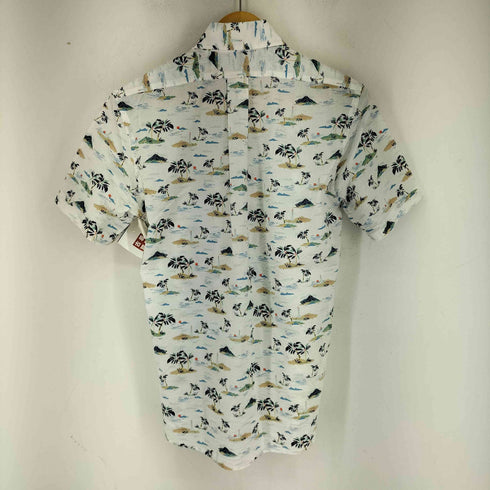フェアファックス FAIRFAX S/S 総柄シアサッカーシャツ メンズ JPN:2