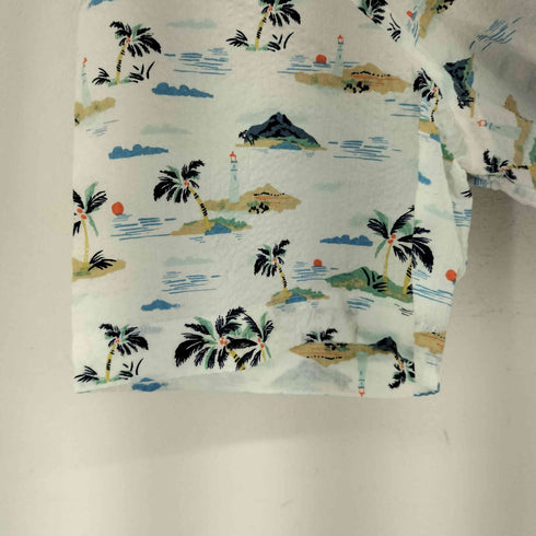 フェアファックス FAIRFAX S/S 総柄シアサッカーシャツ メンズ JPN:2