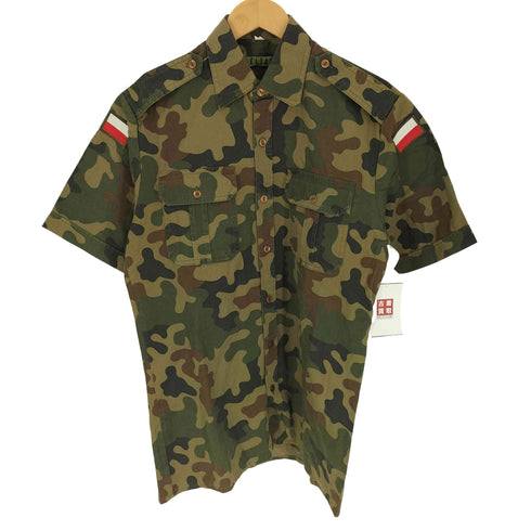 POLISH MILITARY ポーランド軍 パンテラ カモ S/S ミリタリーシャツ メンズ 37/177