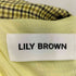 リリーブラウン Lily Brown バリエーション ミニ ワンピース レディース JPN:0