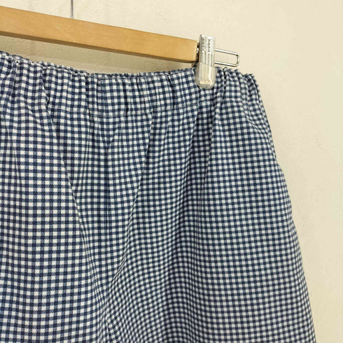 コムデギャルソンコムデギャルソン COMME des GARCONS COMME des GARCONS ギンガムチェック コットンポリ クロップドパンツ レディース JPN:M