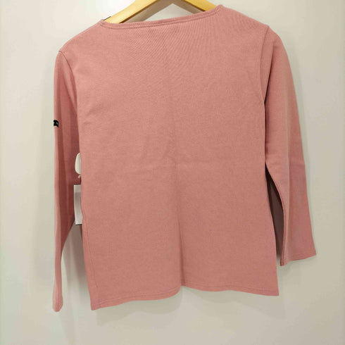セントジェームス SAINT JAMES フランス製 無地 バスクシャツ レディース import:XS