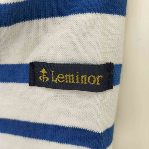 ルミノア Le minor フランス製 バックオープン ボーダーカットソー レディース