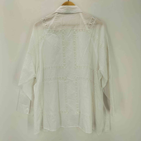 ザラ ZARA 長袖レースシャツ レディース import:S