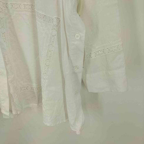 ザラ ZARA 長袖レースシャツ レディース import:S