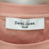デミルクスビームス Demi-Luxe BEAMS スムースハーフスリーブプルオーバー レディース