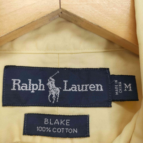ラルフローレン RALPH LAUREN BLAKE ポニー刺繍 半袖 オックスフォードシャツ メンズ JPN:M