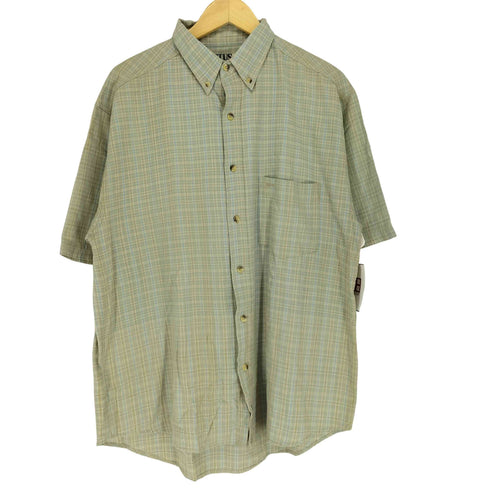 CACTUS CLOTHING 半袖 オックスフォードシャツ メンズ