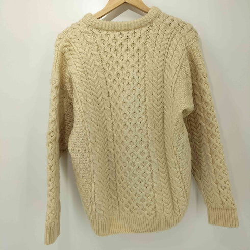 carraigdonn アイルランド製 ケーブルニットセーター レディース