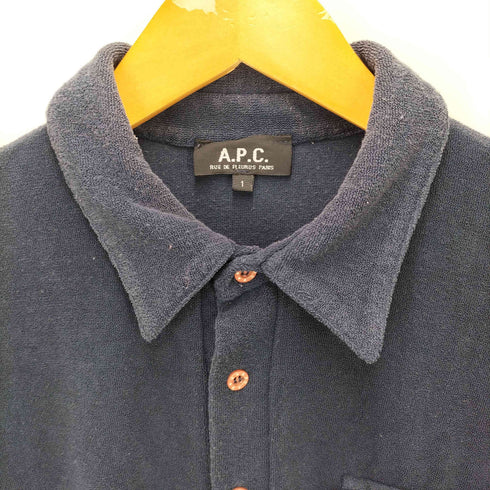 アーペーセー A.P.C. パイル地ポロシャツ メンズ 1