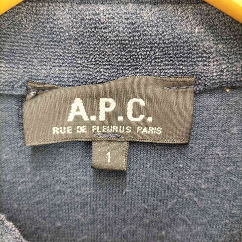 アーペーセー A.P.C. パイル地ポロシャツ メンズ 1