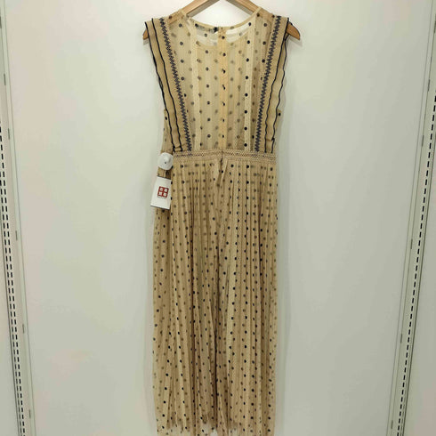 ザラ ZARA セミシースルードットワンピース レディース import:L