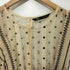 ザラ ZARA セミシースルードットワンピース レディース import:L