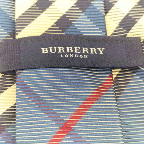 バーバリーロンドン BURBERRY LONDON バーバーリーチェック シルクネクタイ メンズ