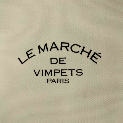 LE MARCHE DE VIMPETS PRIS キャンバス地レザーベルトトート レディース