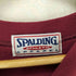 スポルディング SPALDING ロゴ刺繍Vガゼットクルーネックスウェット メンズ