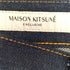 メゾンキツネ MAISON KITSUNE JP STRAIGHT DENIM PANTS ジャパン ストレート デニム パンツ メンズ 30