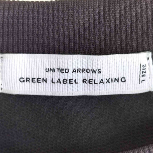 ユナイテッドアローズグリーンレーベルリラクシング UNITED ARROWS green label relaxing TEXBRID ヘムコード クルーネック Tシャツ メンズ JPN:L