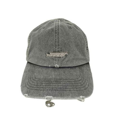メゾンスペシャル MAISON SPECIAL 24ss Chemical Over-Dye Reverse Logo Damage Cap メンズ FREE