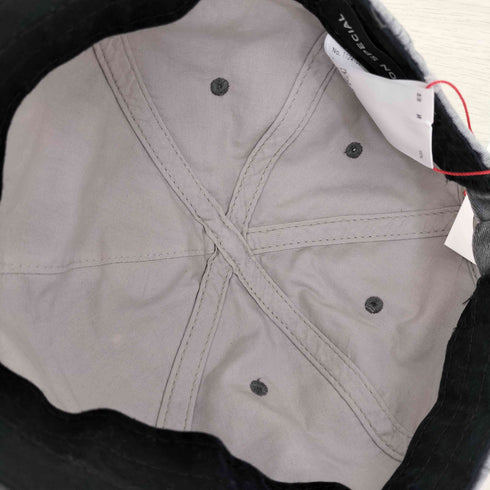 メゾンスペシャル MAISON SPECIAL 24ss Chemical Over-Dye Reverse Logo Damage Cap メンズ FREE