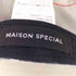 メゾンスペシャル MAISON SPECIAL 24ss Chemical Over-Dye Reverse Logo Damage Cap メンズ FREE