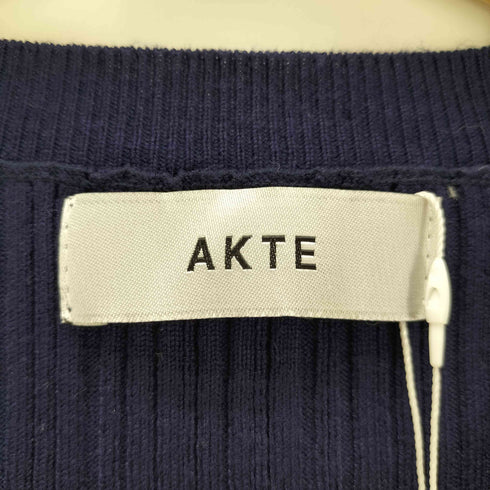 アクテ AKTE フラワープリントニットプルオーバー レディース FREE