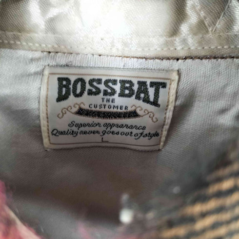BOSSBAT ウールチェックシャツ メンズ JPN:L