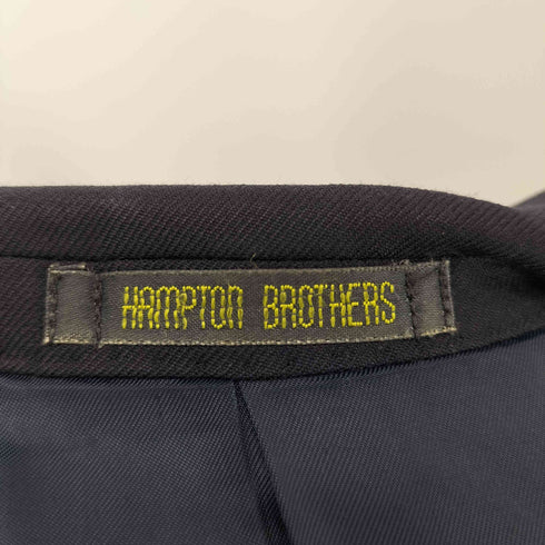 HAMPTON BROTHERS 80-90s 金ボタン 紺ブレ ピークドラペル テーラードジャケット メンズ 96-84-180