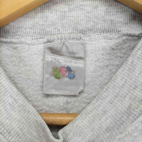 フルーツオブザルーム FRUIT OF THE LOOM 90s フロント刺繍モックネックスウェット メンズ JPN:L