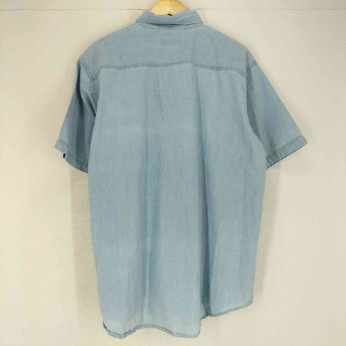LUNA PIER 企業ロゴ刺繍オックスフォードデニムシャツ メンズ JPN:L