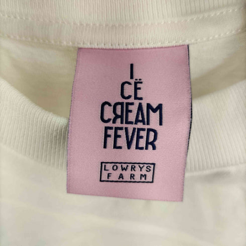 ローリーズファーム LOWRYS FARM ICE CREAM FEVER L/S コットンワンピース レディース FREE