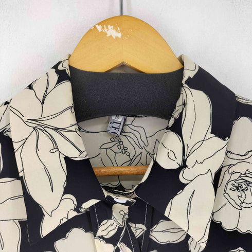 TF008 花柄 L/Sシャツ レディース JPN:S