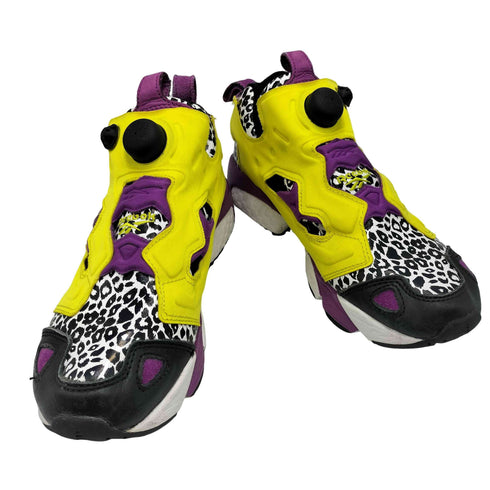 リーボック Reebok PUMP FURY Safari Leopard Yellow ポンプフューリー レディース JPN:24