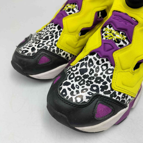 リーボック Reebok PUMP FURY Safari Leopard Yellow ポンプフューリー レディース JPN:24
