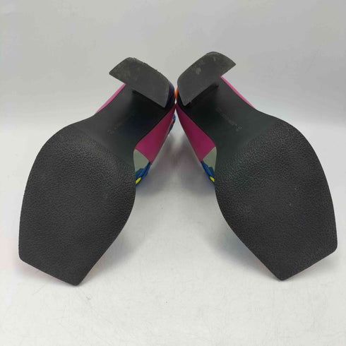 ユナイテッドヌード UNITED NUDE Run Sandal Hi Fiesta マルチカラー ベルクロ ストラップ ヒール サンダル レディース UK:36