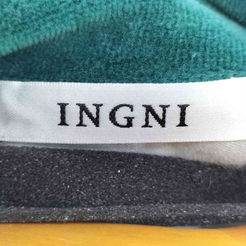 イング INGNI バイカラー ハーフジップスウェット レディース JPN:M