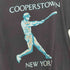 シングルステッチ COOPERSTOWN フロントプリントクルーネックTシャツ メンズ