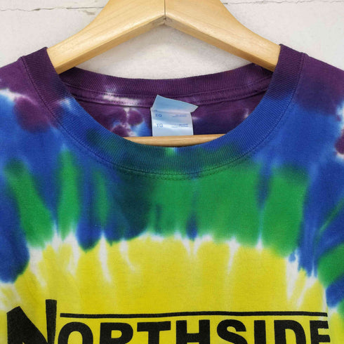 ポートアンドカンパニー PORT and COMPANY NORTHSIDE ROCKS タイダイ柄クルーネックTシャツ メンズ JPN:XL