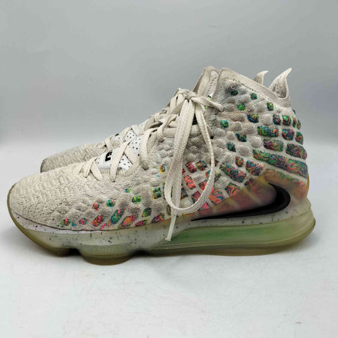 ナイキ NIKE LeBron 17 Air Command Force White Black Multi レブロン 17 エア コマンド フォース メンズ JPN:26.5